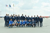 2016. Церемония отъезда сборной Украины на Евро-2016.