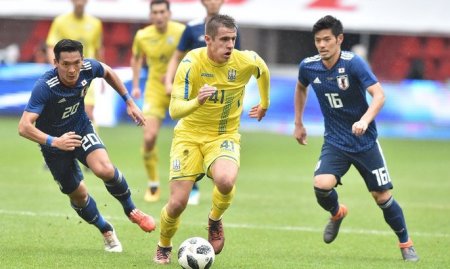 Сборная Украины обыграла Японию